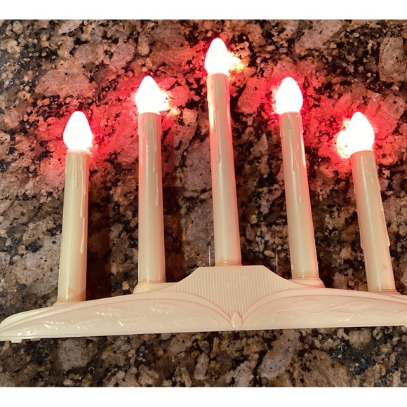 Vintage 5 Light Candolier - Picture 2 of 4